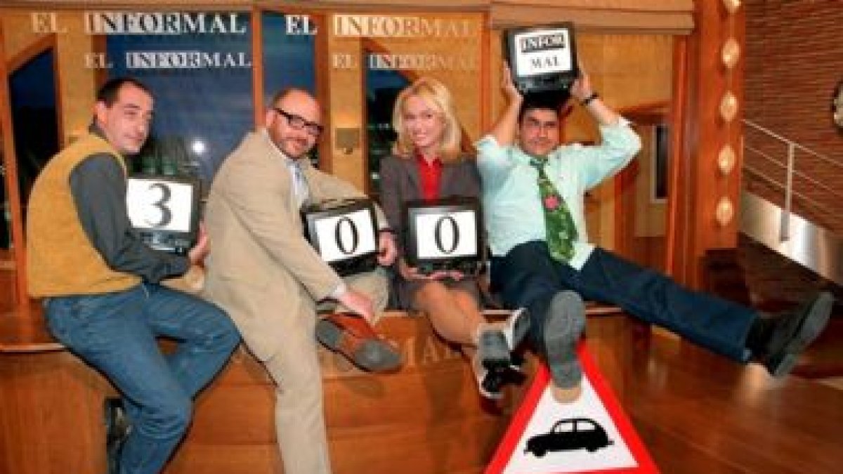 Los componentes de «El Informal», espacio al que sustituye «Pecado original»