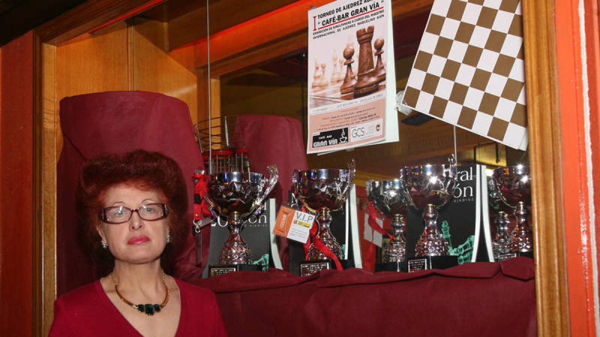 La alma máter del Torneo de Ajedrez, que se disputará en Veguellina de Órbigo. M. S.