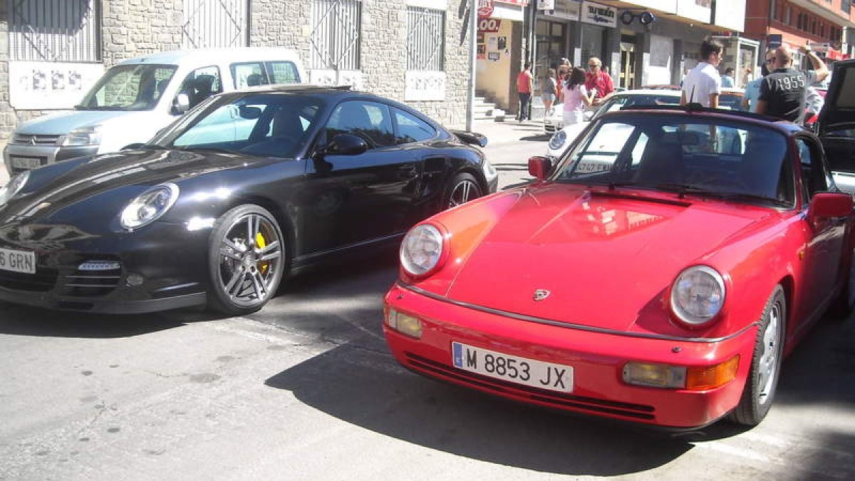 Los Porsche surcaron las carreteras de la provincia este fin de semana.