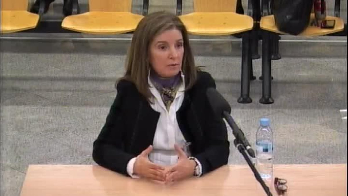 Iglesias, declarando durante el juicio de Gürtel