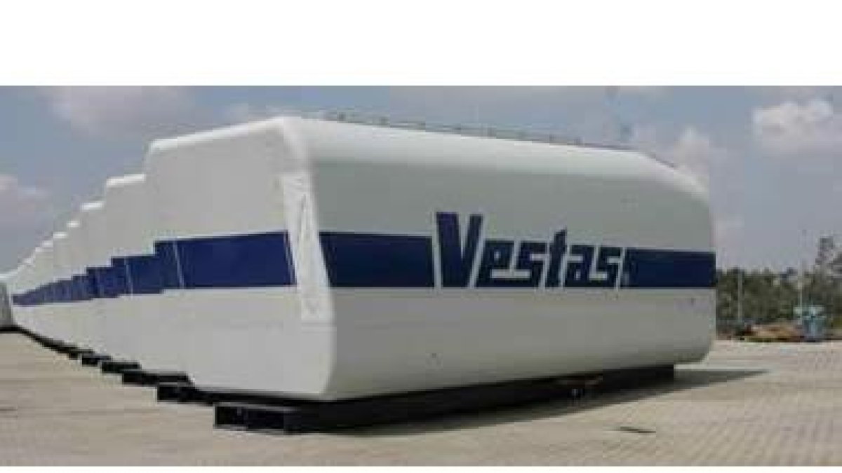 La previsión de pedidos de Vestas para este año se ha reducido a un tercio.