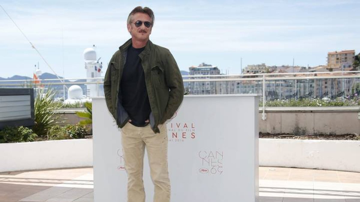 El cineasta estadounidense Sean Penn. GUILLAUME HORCAJUELO