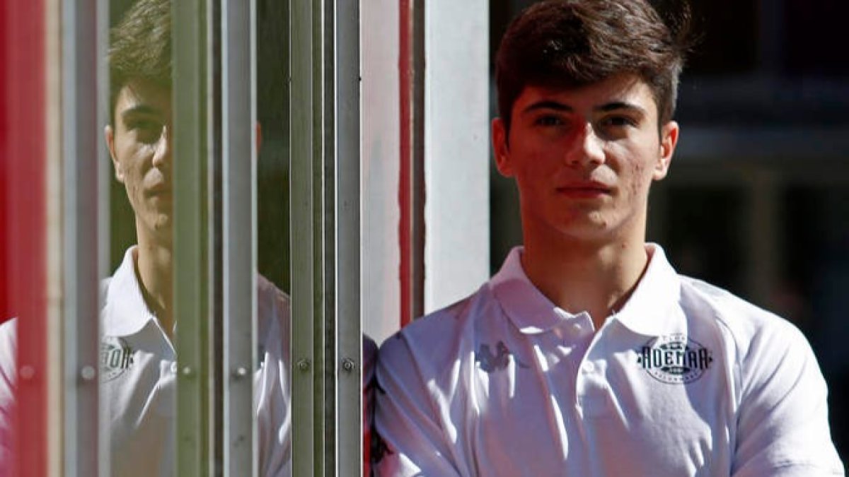 Antonio Martínez confía en incorporarse al equipo en un par de semanas. FERNANDO OTERO