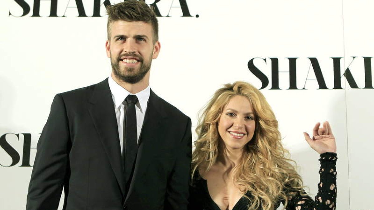 Piqué y Shakira en una foto del año 2015. EFE