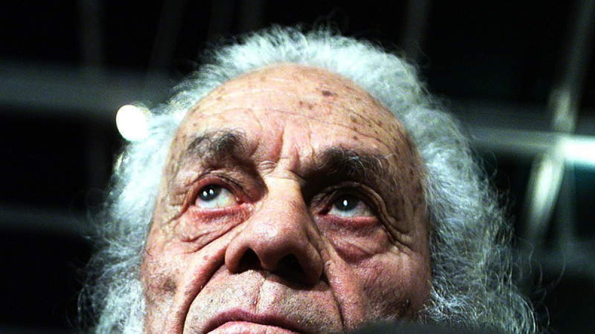 El poeta chileno Nicanor Parra. MARIO RUIZ