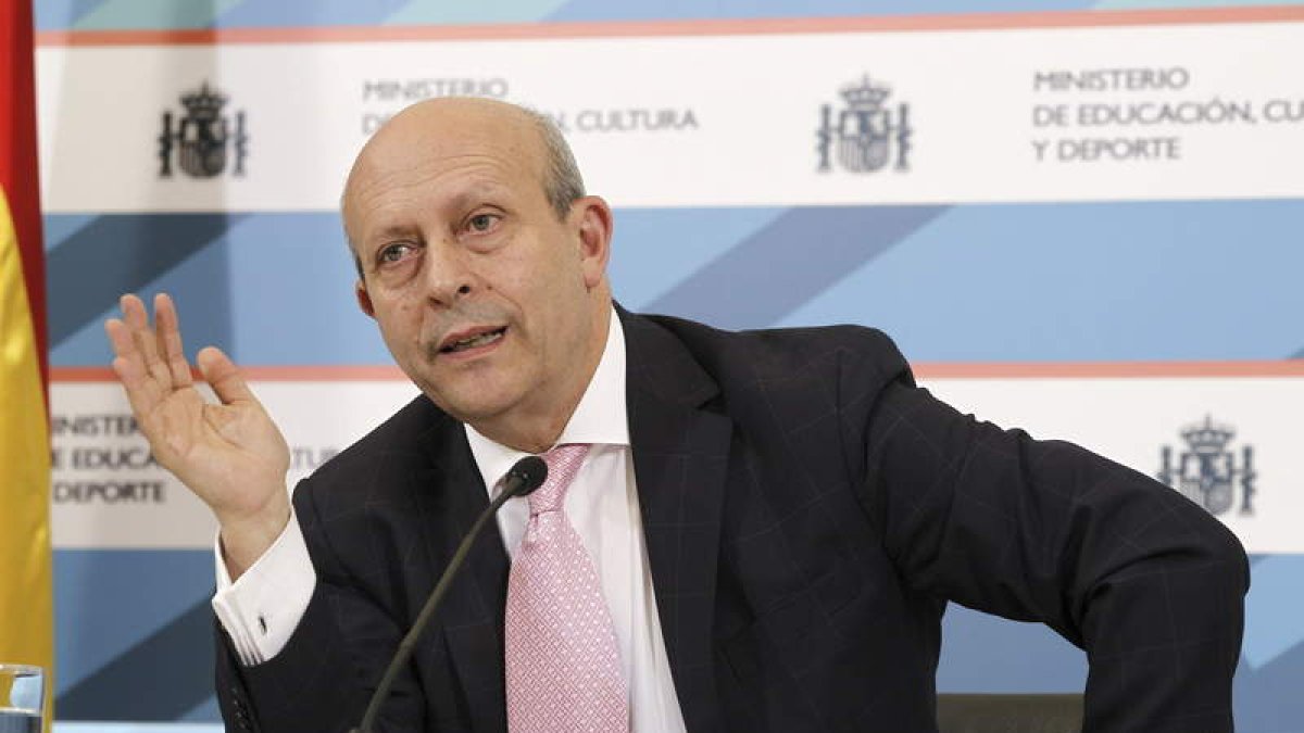 José Ignacio Wert se encuentra al frente del Ministerio de Educación.