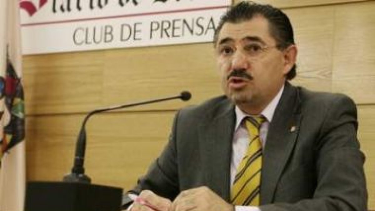 Imagen de archivo de Ricardo Magaz en el Club de Prensa del Diario