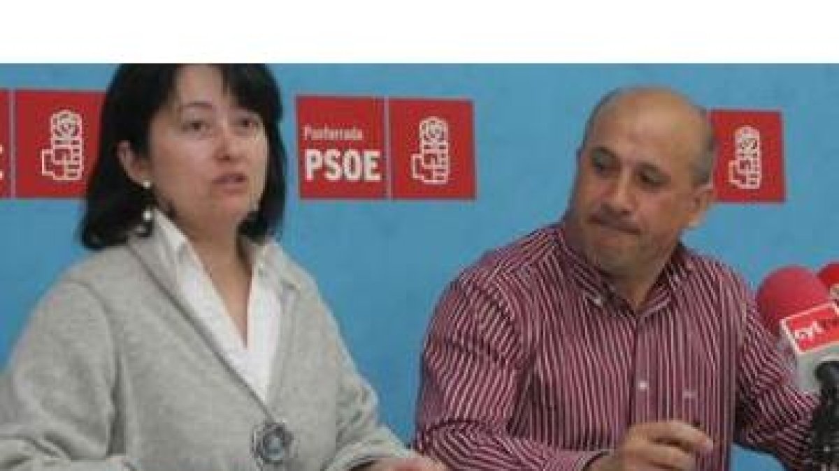 Ángela Marqués y Manuel Ángel Rey.