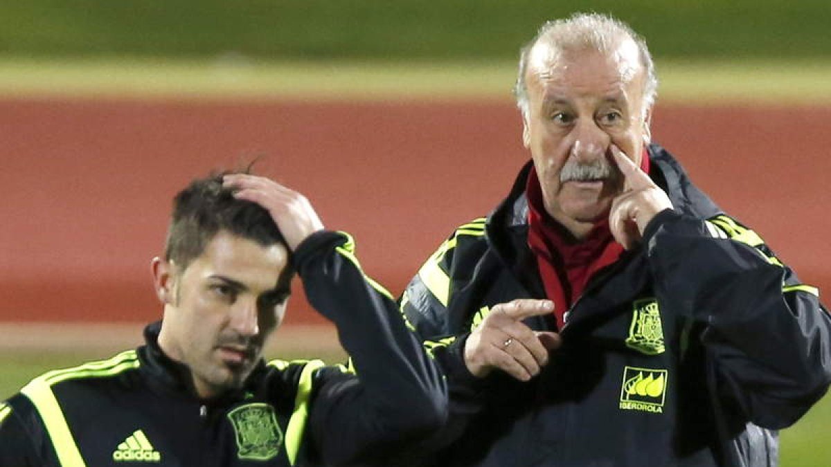 David Villa vuelve a la selección tras un final de temporada muy bueno con el Atlético.