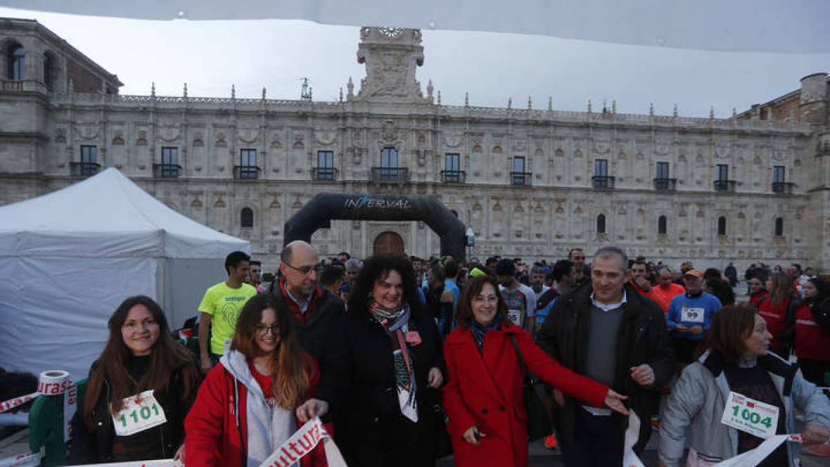 La carrera solidaria batió un nuevo récord. JESÚS F. SALVADORES
