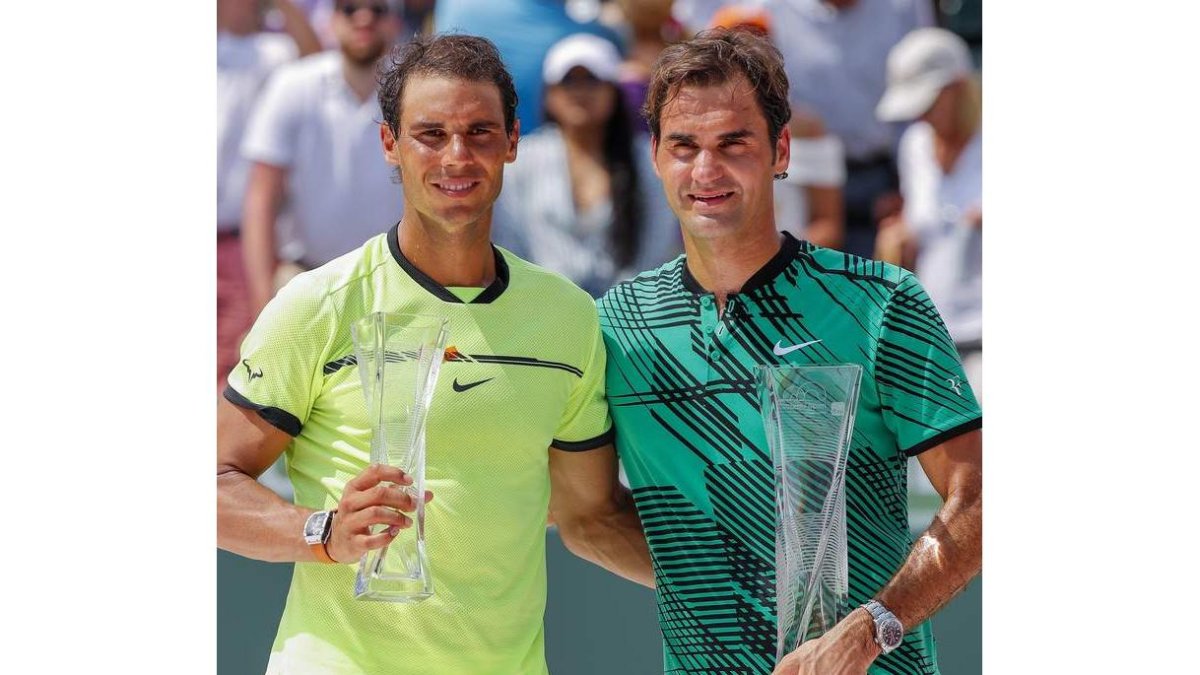 Nadal y Federer buscarán una plaza en la final parisina. ERIK S. LESSER