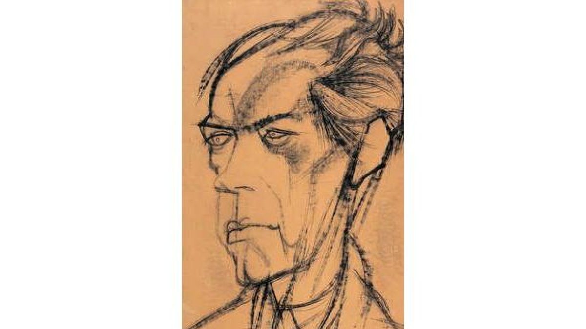 Retrato de Gaya Nuño, por Álvaro Delgado.