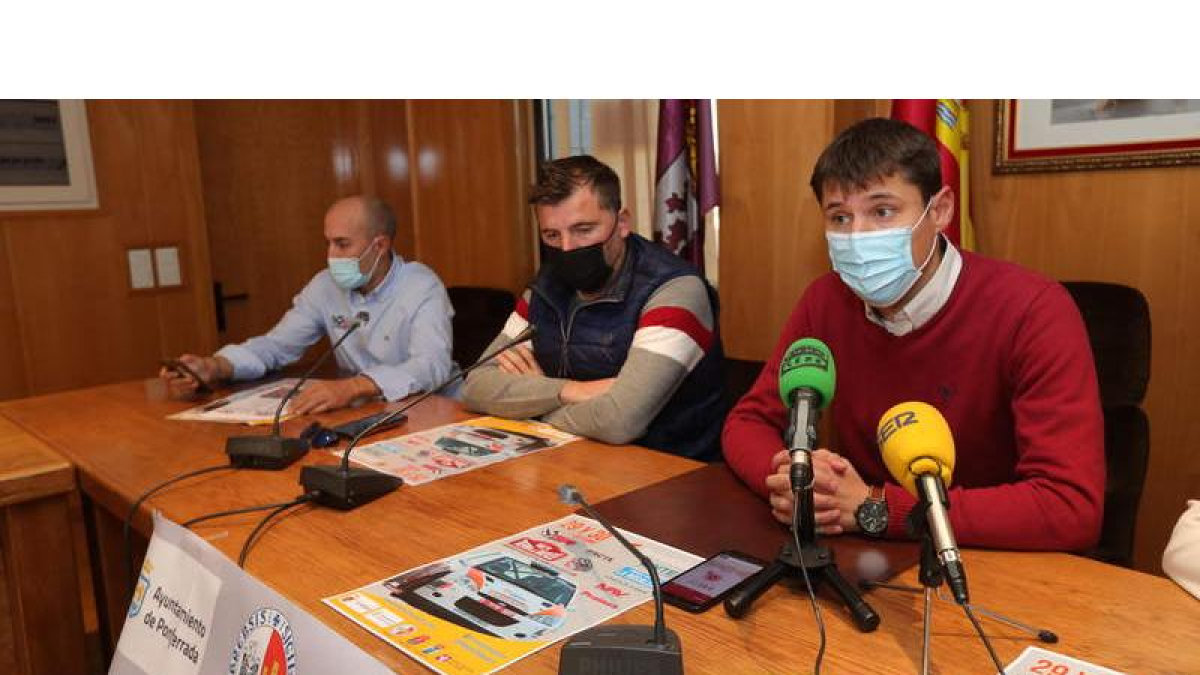 Un momento de la presentación del rally. L. DE LA MATA