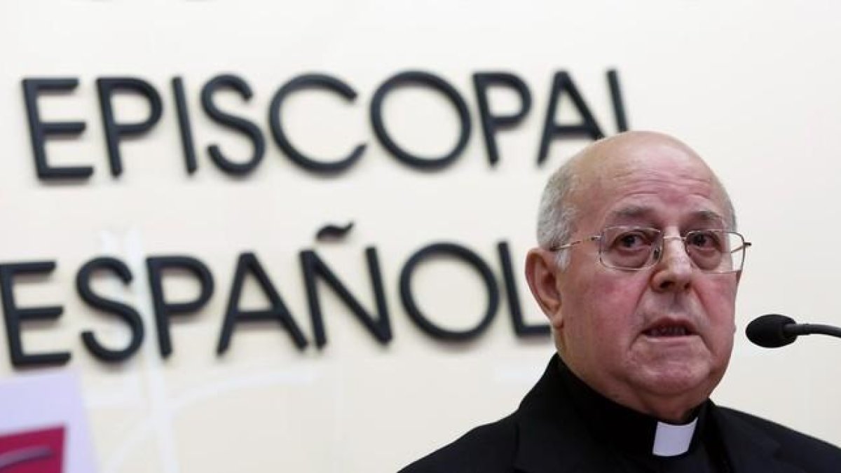 El nuevo presidente de la Conferencia Episcopal Española, Ricardo Blázquez, este miércoles, 12 de marzo.