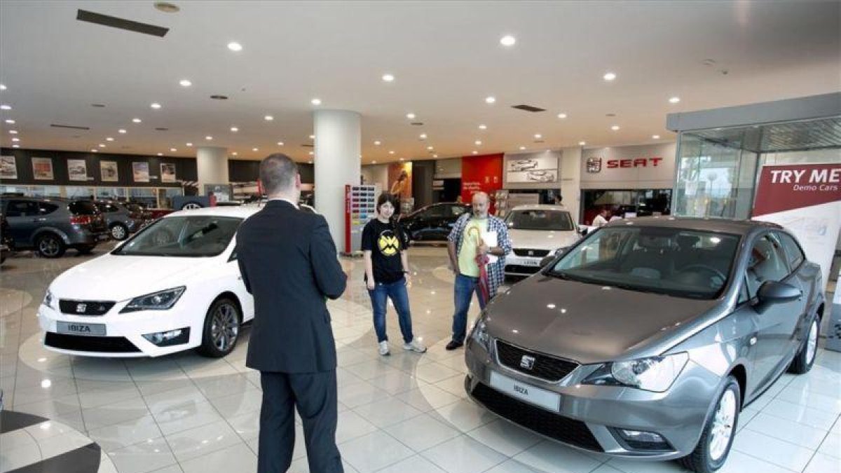 Concesionario de Seat de Barcelona.