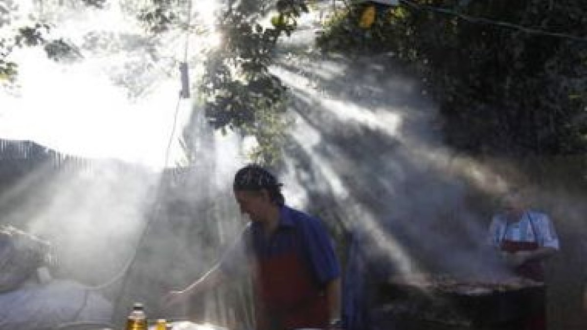 Los vapores de la carne a la plancha no son lo más romántico del mundo ¿o sí?
