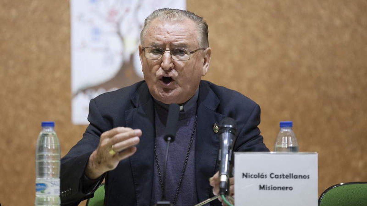 El padre Nicolás Castellanos, el misionero que puso en marcha la fundación Hombres Nuevos en Bolivia. R. GARCÍA