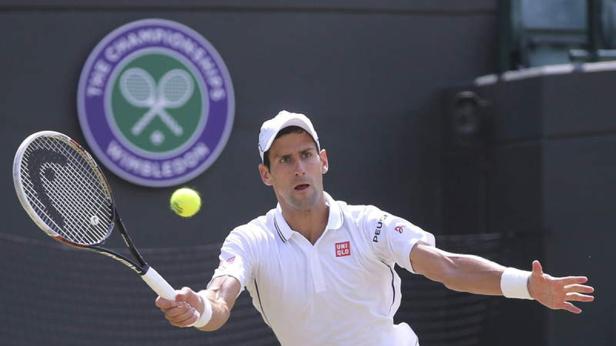 El tenista serbio, Novak Djokovic.