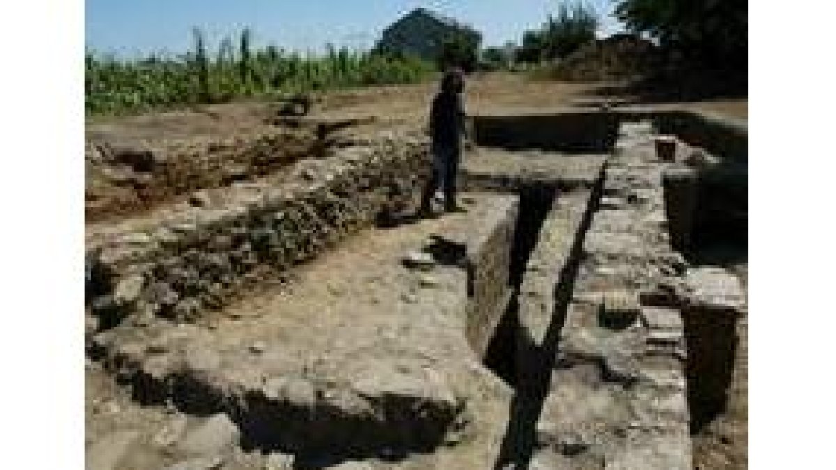 Las excavaciones en La Edrada han sacado a la luz importantes vestigios