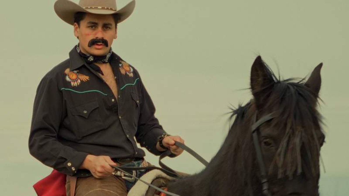 Fotograma de ‘Balada por una venganza’, el western leonés de Raúl Gil López. DL