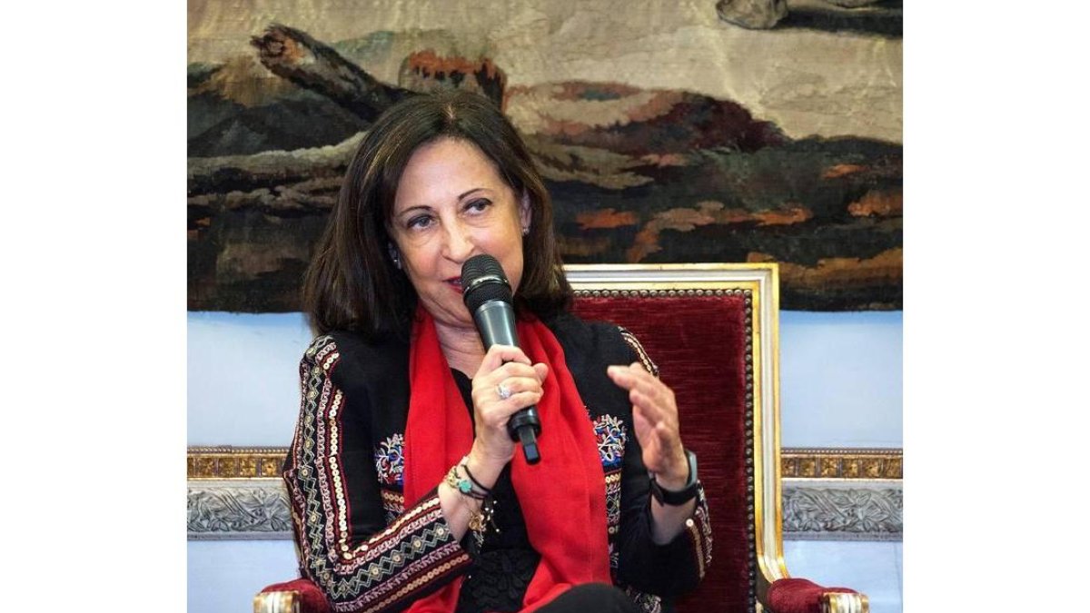 La ministra de Defensa, Margarita Robles