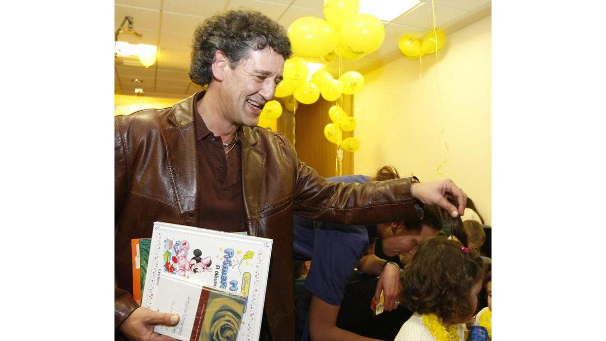 Rafa Guerrero siempre ha participado en actos solidarios.