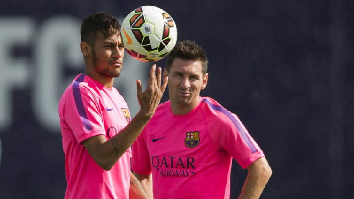 Neymar y Messi ya velan armas para visitar el Bernabéu y medirse al Madrid.