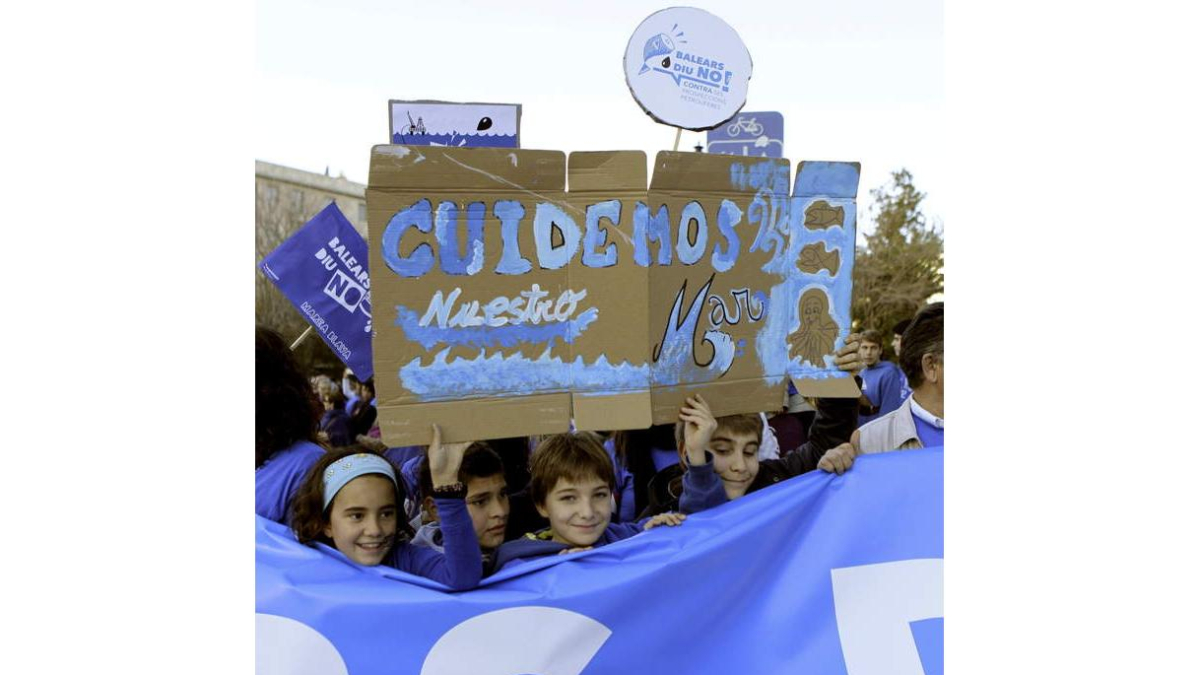 Manifestación en Palma de Mallorca.