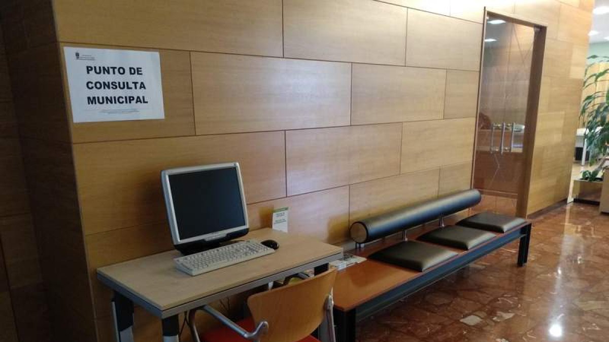 Imagen del punto de consulta municipal de Santa María. DL