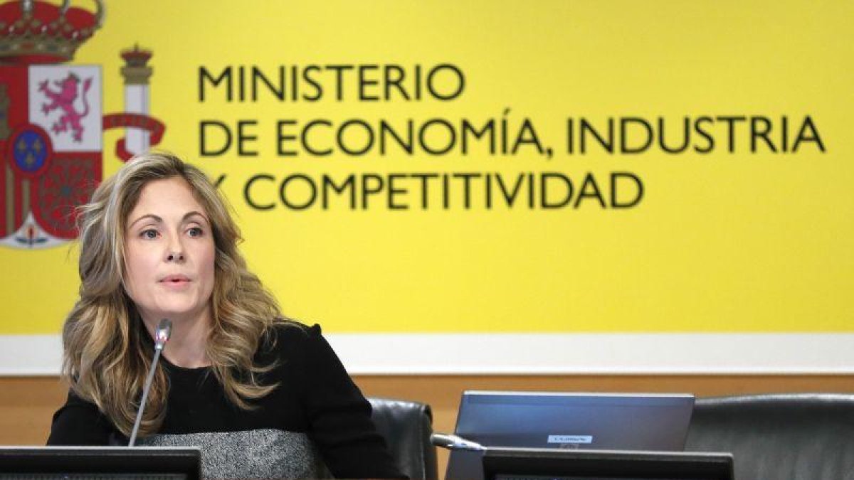 La secretaria de Estado del Tesoro, Emma Navarro.