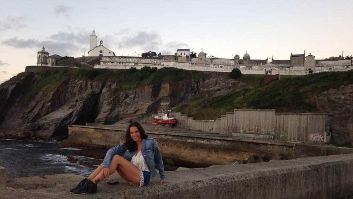 Luarca es uno de los lugares preferidos por Carolina Rodríguez para pasar unas vacaciones o hacer una escapada.