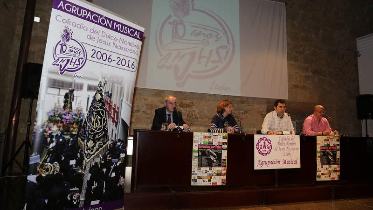 José Manuel de Luis, Aurora Baza, Miguel Diez y Miguel Fernández-Llamazares. SECUNDINO PÉREZ