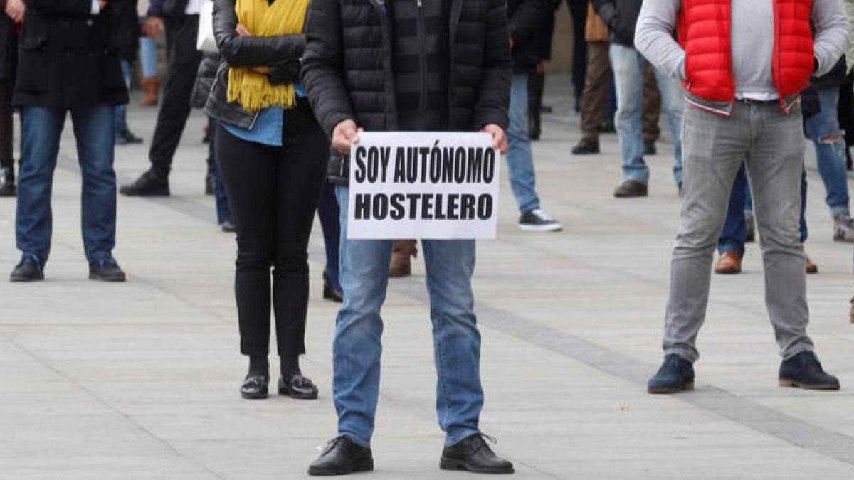 Autónomos de protesta. DL