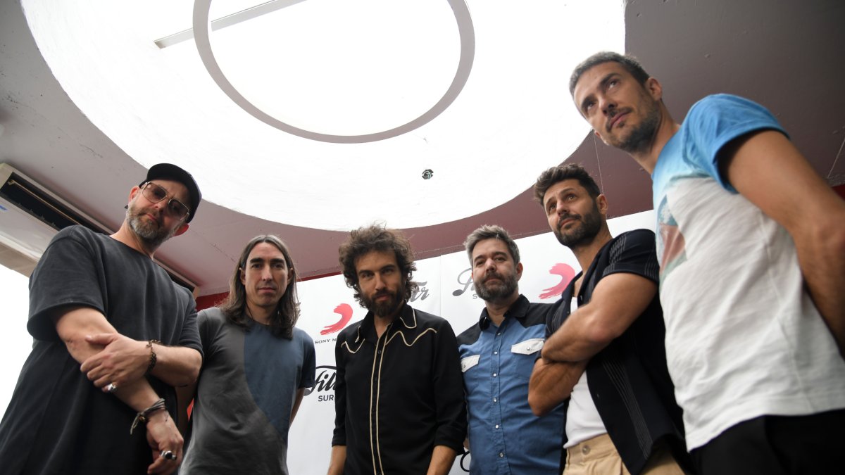 Los miembros del grupo Vetusta Morla. ENRIQUE GARCÍA MEDINA/EFE