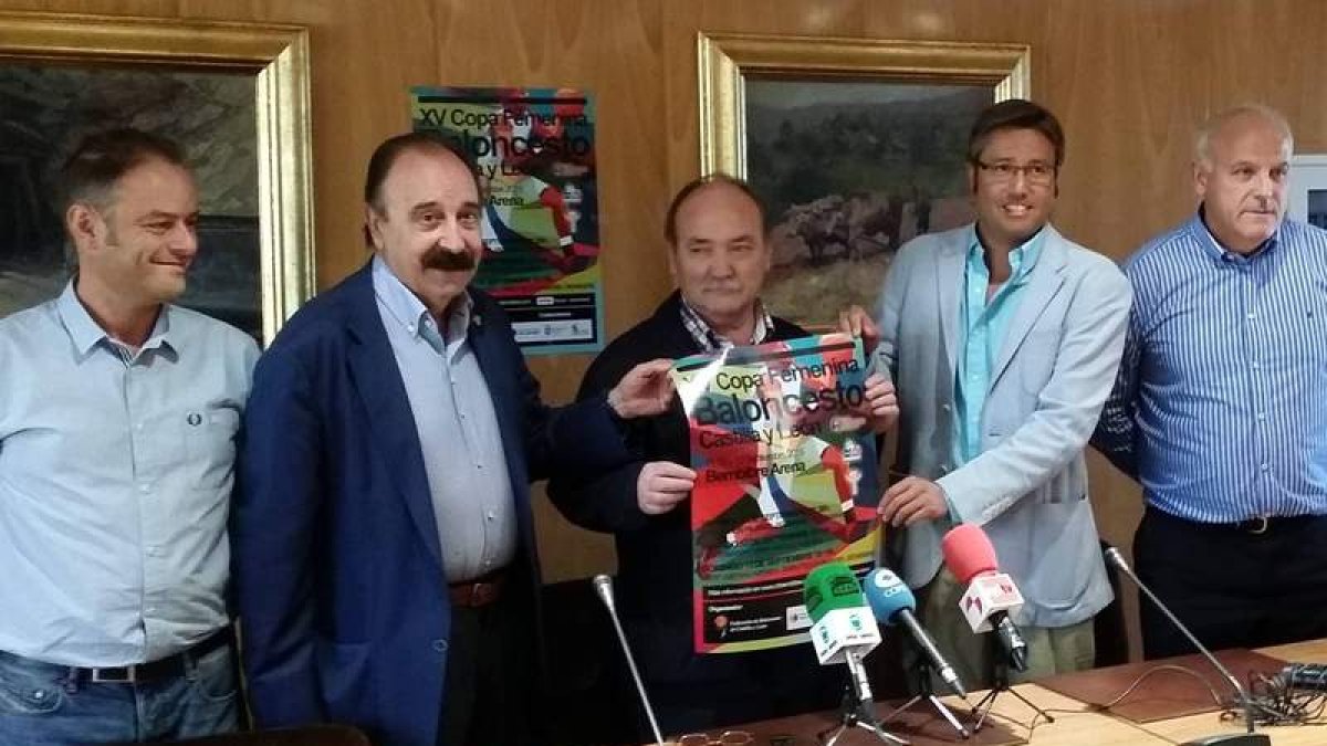 Un momento de la presentación de la Copa Castilla y León.
