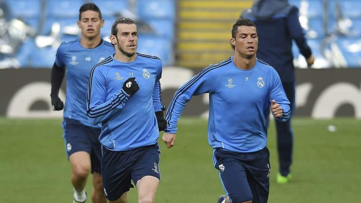 Cristiano Ronaldo ha entrado en la lista, aunque aún no está claro si podrá jugar de titular. PETER POWELL