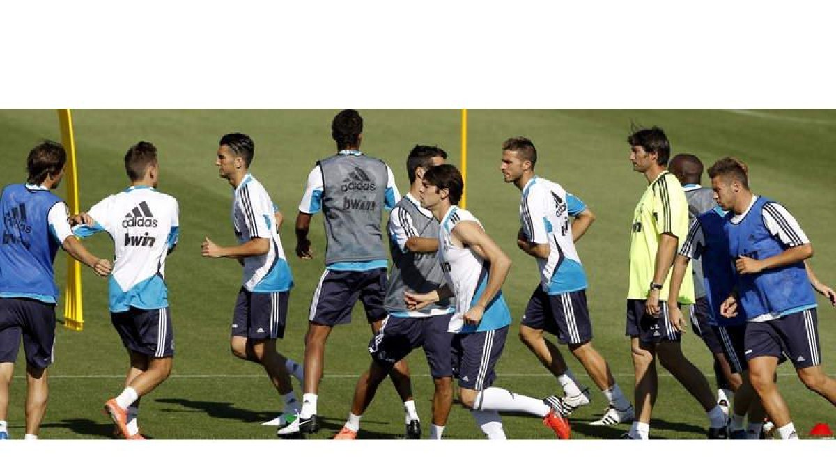 El Real Madrid continúa su preparación de cara a la próxima temporada en la ciudad deportiva de Valdebebas.