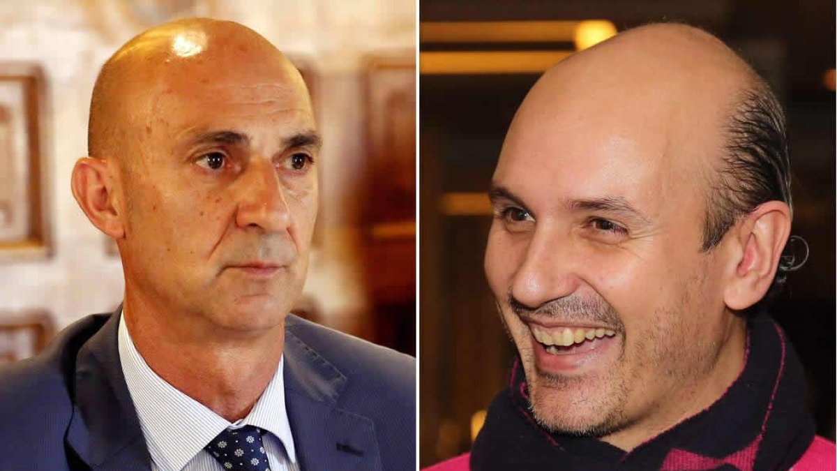 Juan Carlos Fernández y Sadat Maraña. MARCIANO / SECUNDINO PÉREZ
