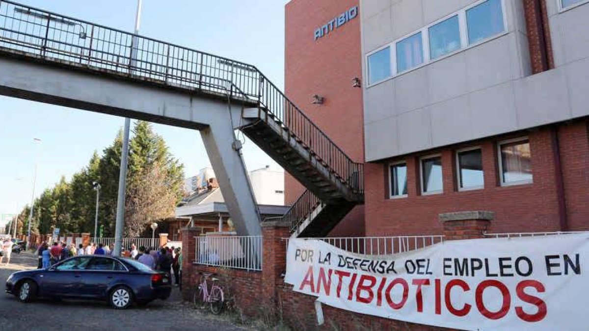 Las protestas en favor de de la defensa del empleo en Antibióticos se han sostenido en el último año.
