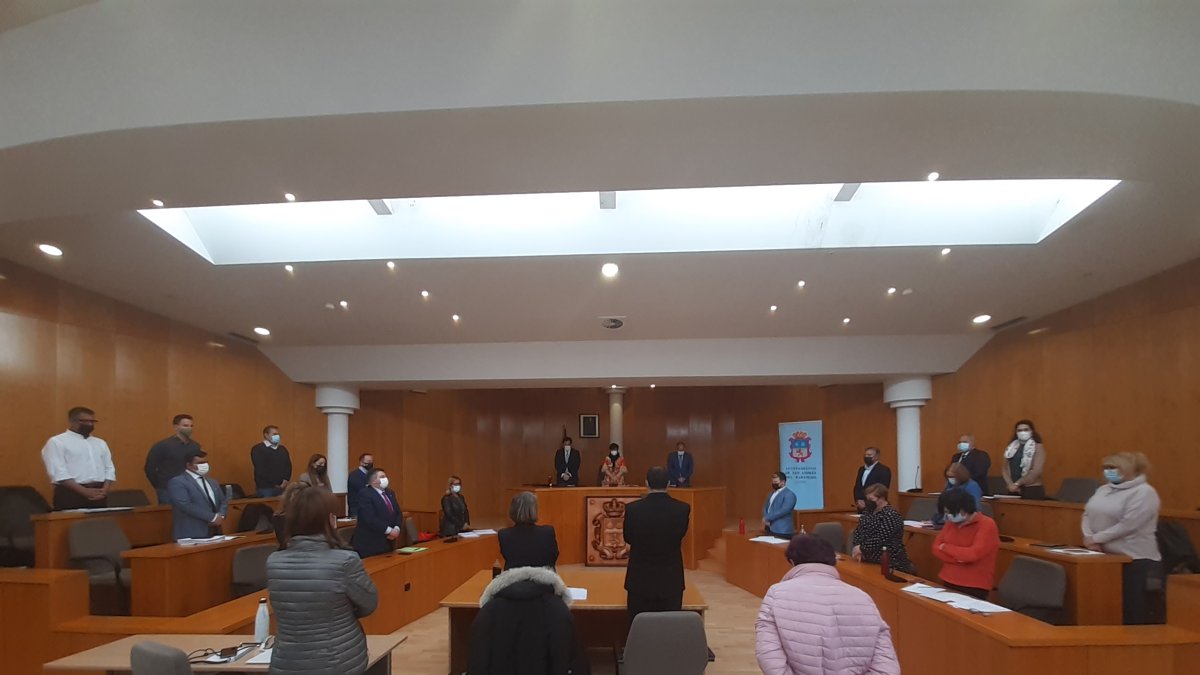 Pleno en San Andrés del Rabanedo. AYUNTAMIENTO DE SAN ANDRÉS