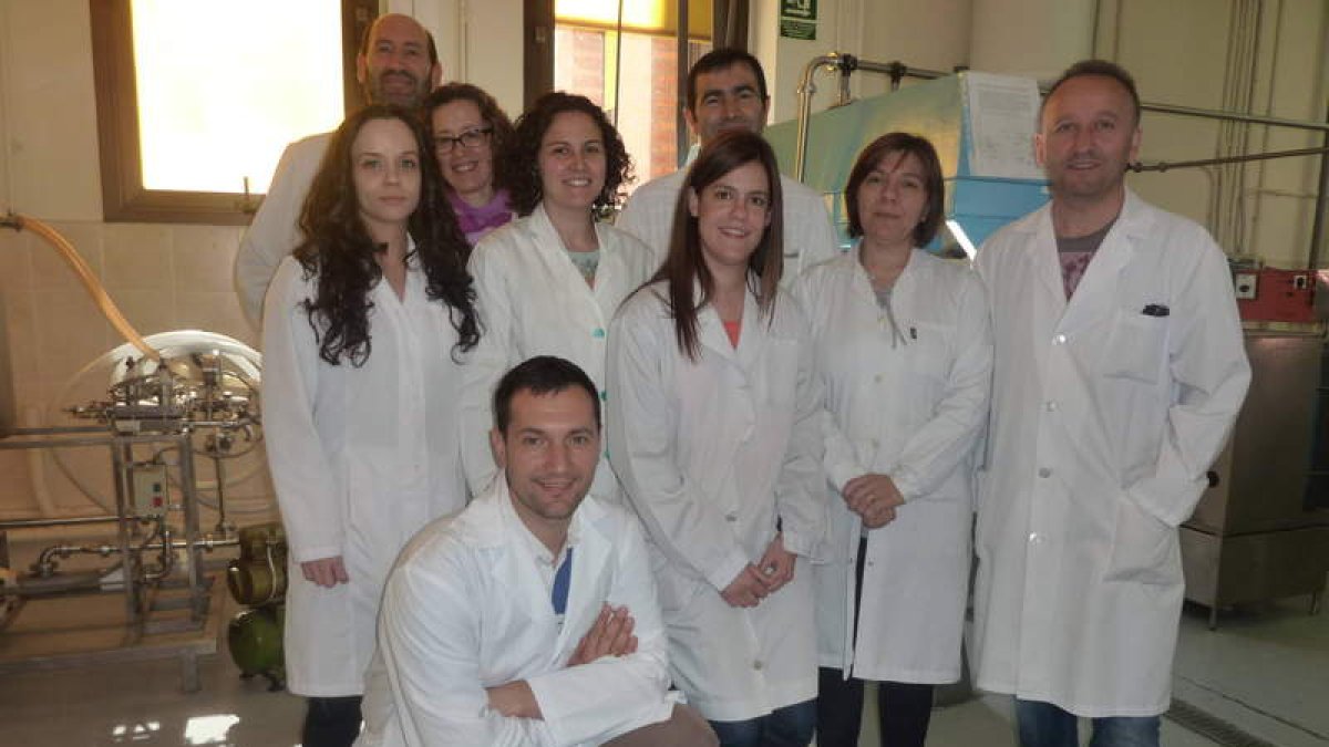 Equipo de investigadores de la Universidad de León
