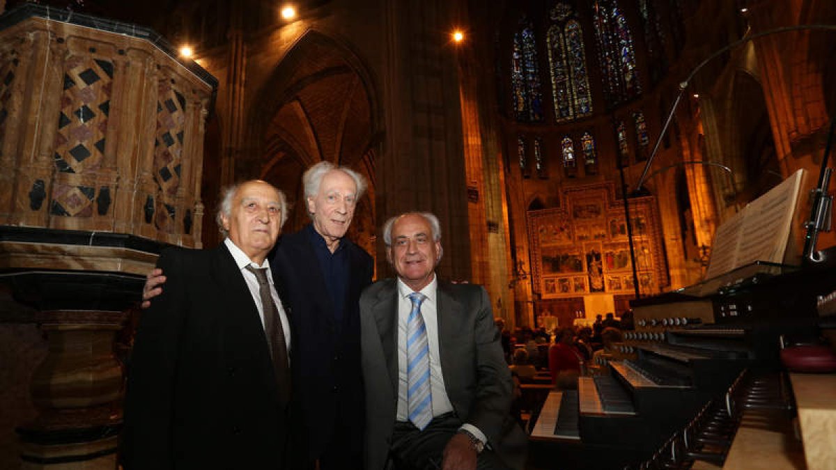 Gutiérrez Viejo, Jean Guillou y Samuel Rubio
