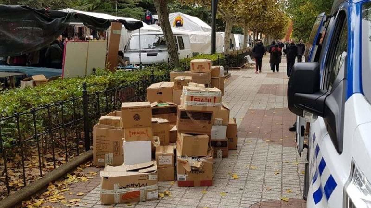 La Unidad de Barrio intervino en el suceso. DL