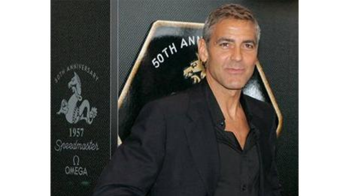 El actor estadounidense George Clooney.