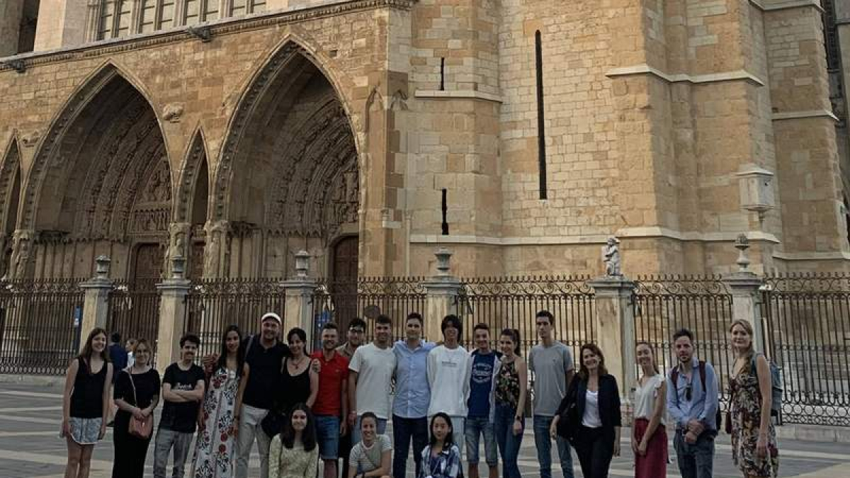 Los participantes en ‘León Piano Meeting’. DL