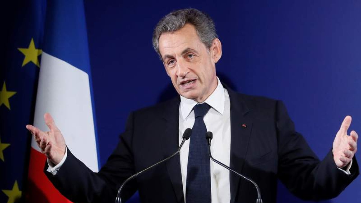 Imagen de archivo del expresidente francés Nicolas Sarkozy. LANGSDOM