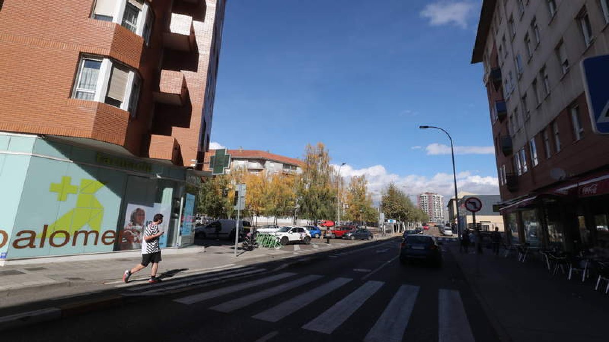 San Juan de Sahagún es la avenida en disputa entre San Mamés y La Palomera. RAMIRO