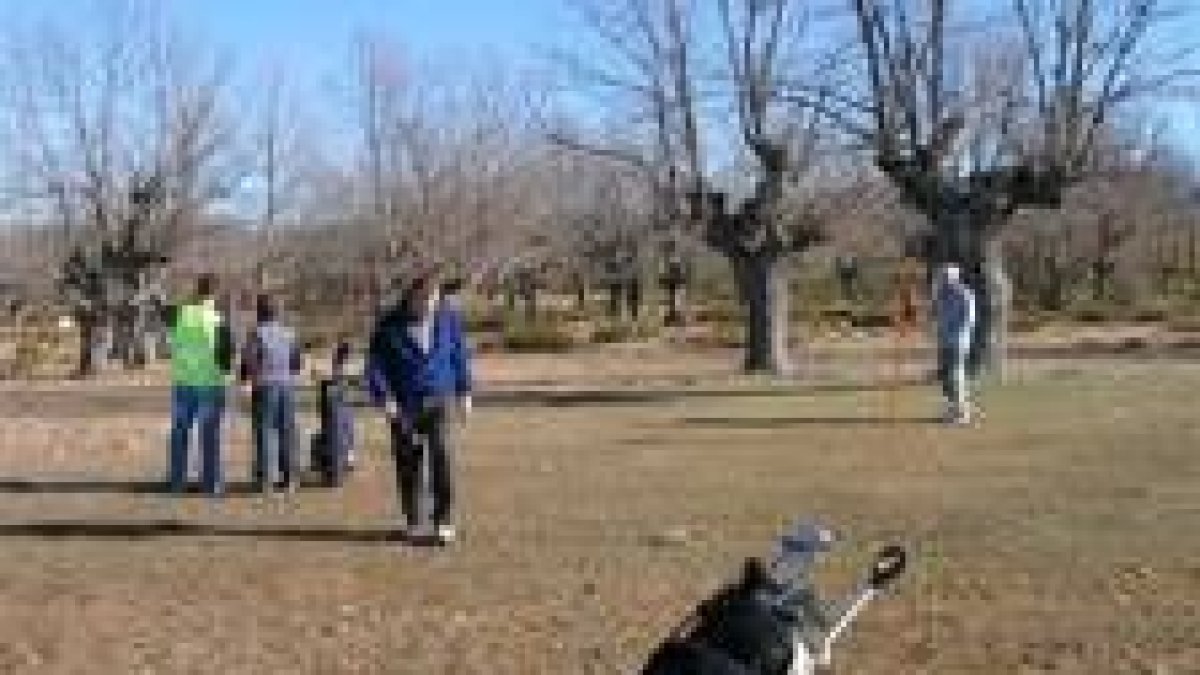 Campo del golf de Villapadierna en uno de los torneos que se celebra cada año