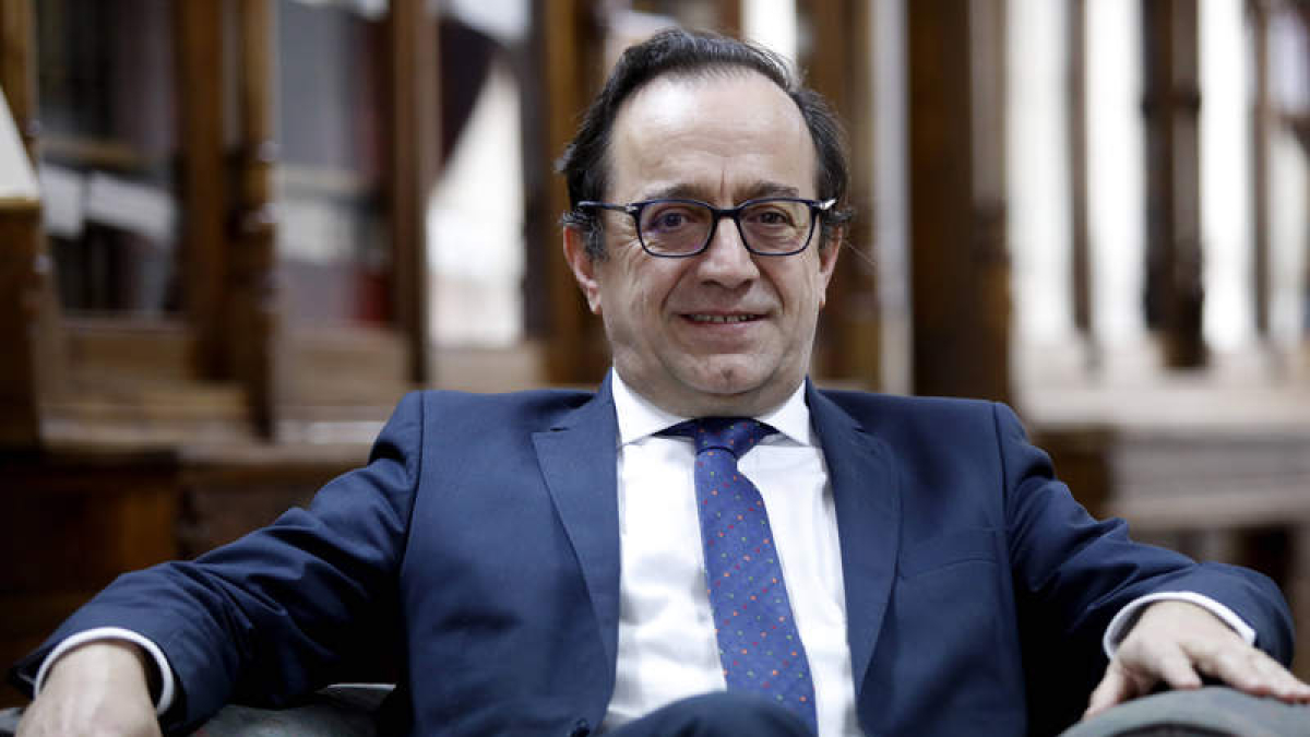 Rodríguez Santocildes es el decano de la abogacía en León. MARCIANO PÉREZ