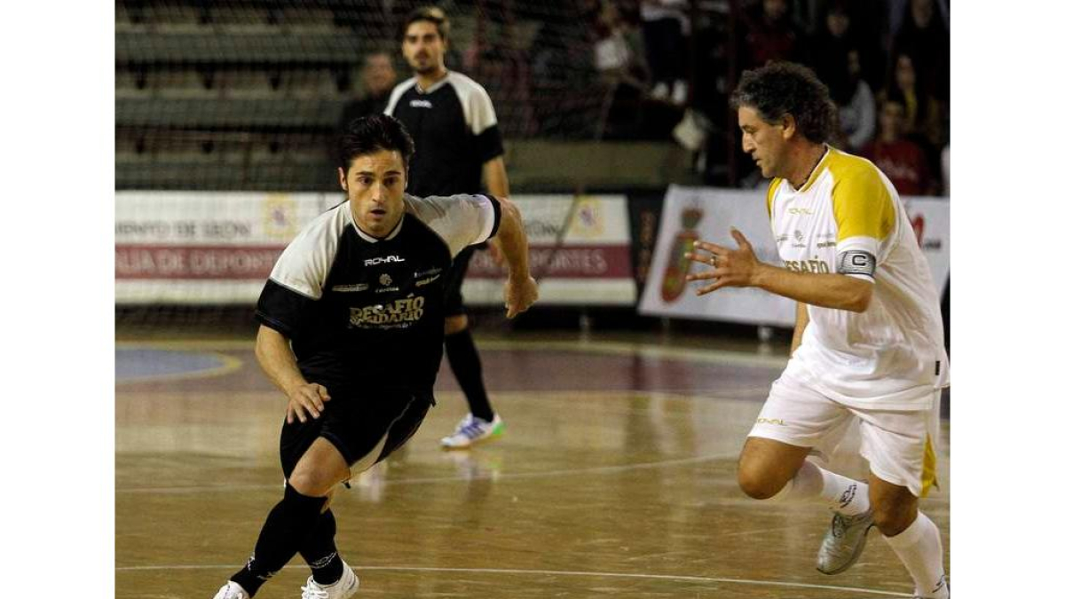David Bustamante y Rafa Guerrero, durante la segunda edición del Desafío Solidario.